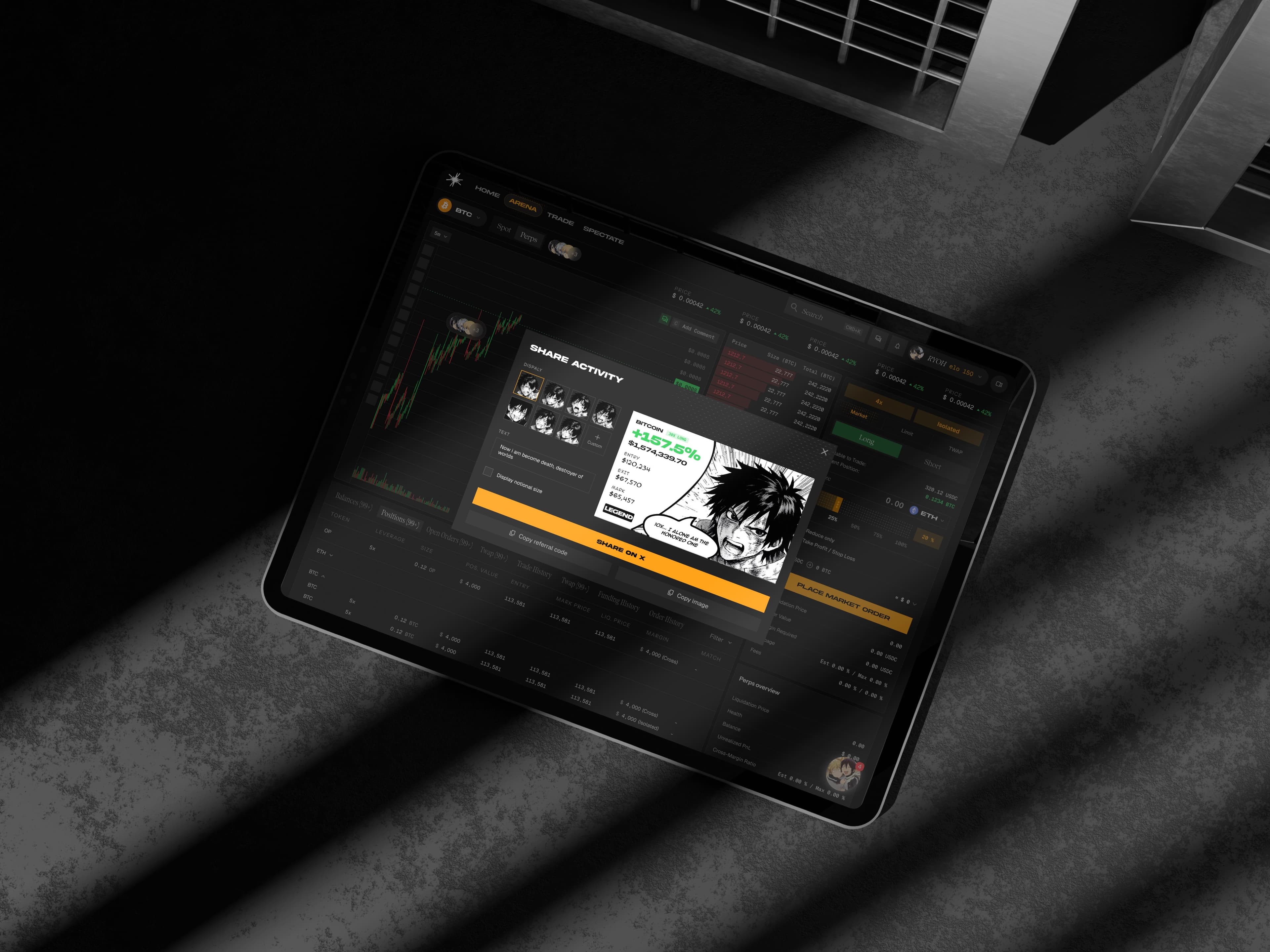 Legend · Studio project